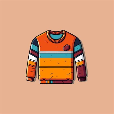 Premium Vector Sweater Vector Clip Art Illustration