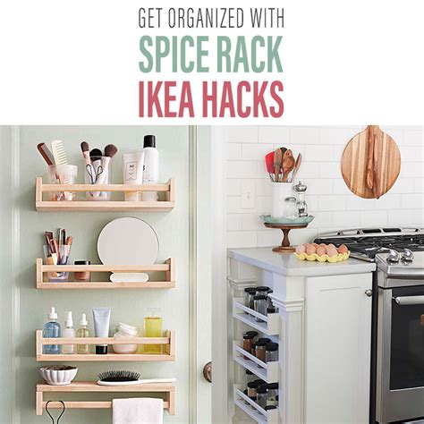 get organized with spice rack ikea hacks the cottage market