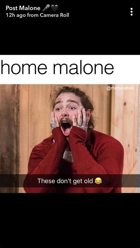 Pin By ⋆ ˚｡⋆୨୧˚ Ava ˚୨୧⋆｡˚ ⋆ On Bands ☆ Post Malone Quotes Celebrity Memes Post Malone