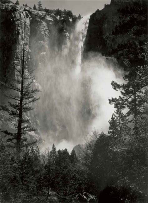Ansel Adams Bridal Veil Fall Yosemite Valley Christie S