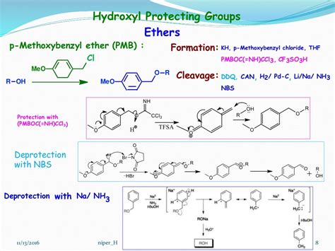 Protecting Groups And Deprotection Oh Cooh Co Nh2 Groups