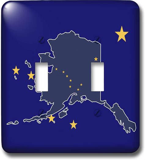 3drose Sandy Mertens Alaska State Flag Of Alaska Background And On