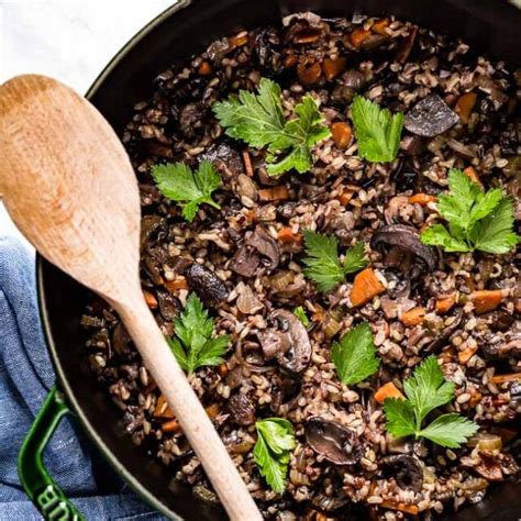 Wild Rice Pilaf Recipe One Pot Vegan Gf Foolproof Living