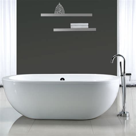 Ove Decors Serenity 71 X 34 Acrylic Freestanding Bathtub And Reviews