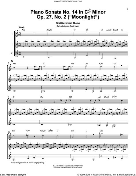 As a pop music lover, i love seeing everything connect. Beethoven - Piano Sonata No. 14 In C# Minor (Moonlight) Op. 27 No. 2 First Movement Theme sheet ...