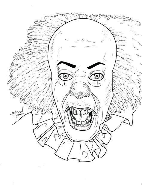 Creepy Coloring Pages For Adults At Free Printable