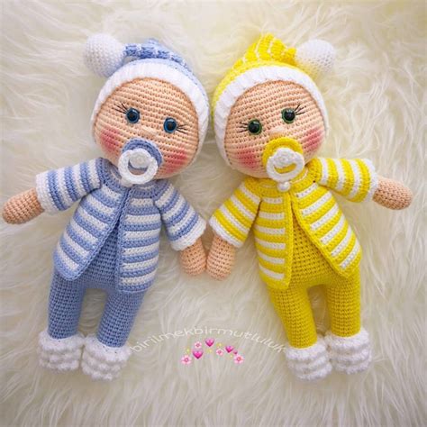 Amigurumi Doll Pacifier Baby Free Crochet Pattern Crochetmsaplus