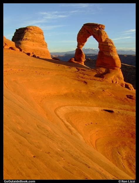 Delicate Arch At Sunset Arches National Park Utah Go Outside Book