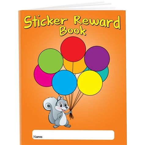 Sticker Reward Books