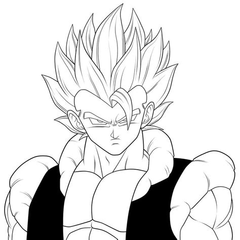 Beautiful dragon ball z coloring page : Gogeta Coloring Pages | super gogeta Colouring Pages ...