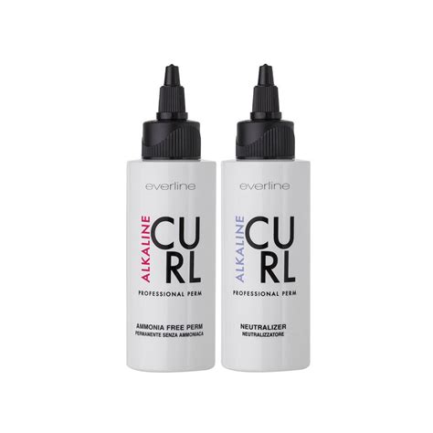 everline hair solution curl alkaline permanent professional