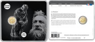 Frankreich 2 Euro 2017 100 Todestag Von Auguste Rodin 1917 2017