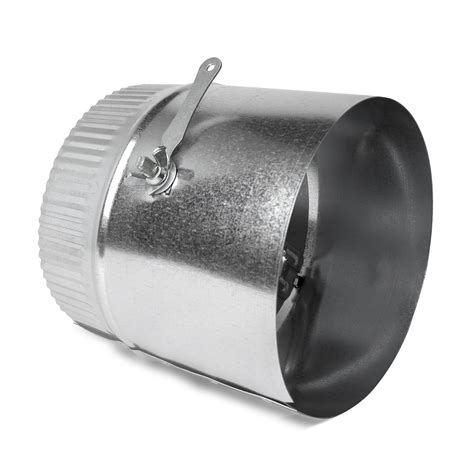 Buy 6 In Hvac Duct Manual Volume Damper With Sleeve Galvanized Sheet