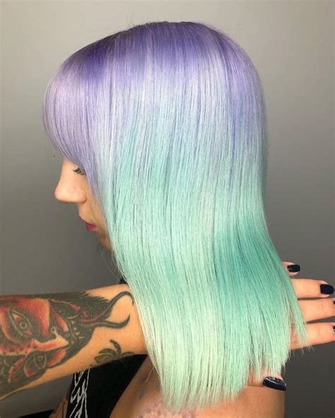 omg 💜 these dreamy pastel lavender and mint locks are just gorgeous af ciarasikes is the
