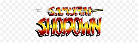 Game Logo Banner Samurai Shodown Samurai Shodown Pngsamurai Shodown