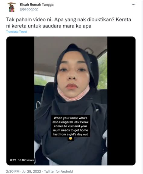 “eee Kantoi Tipu ” Wanita ‘riak’ Pakcik Berjawatan Tinggi Pengarah Jkr ‘direct’ Kata Tak