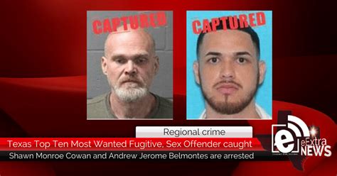 Top Ten Most Wanted Fugitive Sex Offender Caught