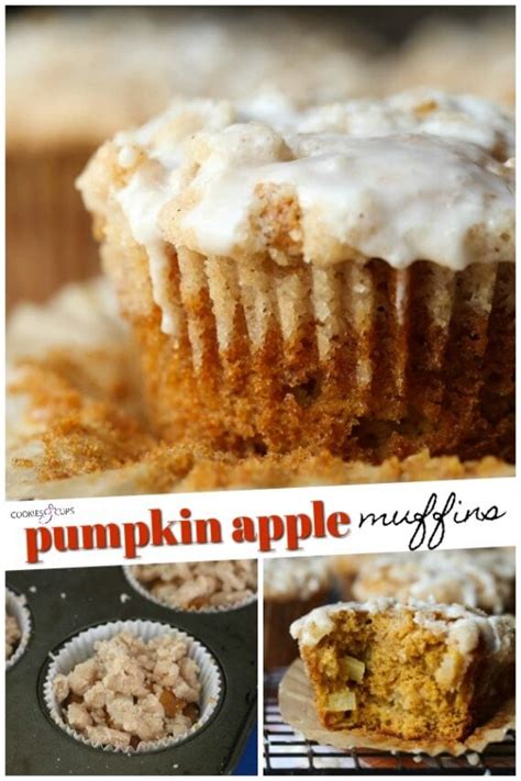 Easy Pumpkin Apple Muffins Recipe Cookies And Cups