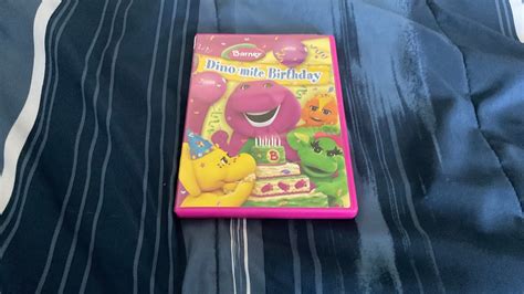 Opening To Barney Dino Mite Birthday 2007 Dvd Youtube