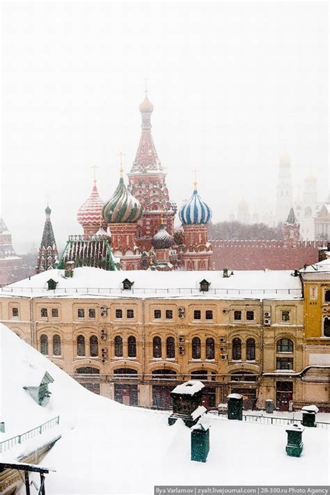 Moscow City Hit By The Heaviest Snowfall In The History Photos · Russia