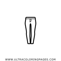 Dibujo De Pantalones Para Colorear Ultra Coloring Pages