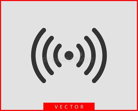 Free Wi Fi Icon Connection Zone Wifi Vector Symbol Radio Waves Signal