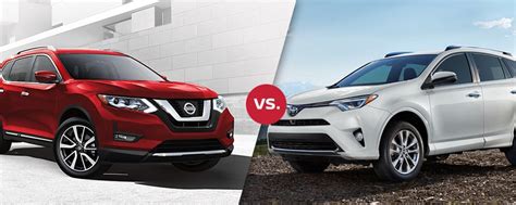What car is bigger Nissan Rogue or Toyota RAV4? 2