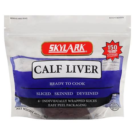 Skylark Calf Liver Shop Meat At H E B