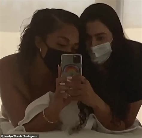 Jordyn Woods Puts Iconic Derrière On Display As She Gets Lymphatic Drainage Massage In Beverly