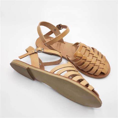 Sandals With Covered Toes For Women Pagonis Greek Sandals
