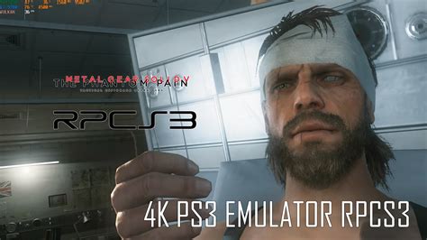 Mgs 5 Phantom Pain Rtx 3090 4k Ultra Ps3 Emulator For Pc Rpcs3