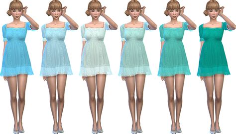 Sims 4 Ccs The Best Baby Doll Dress Recolors By Deelitefulsimmer