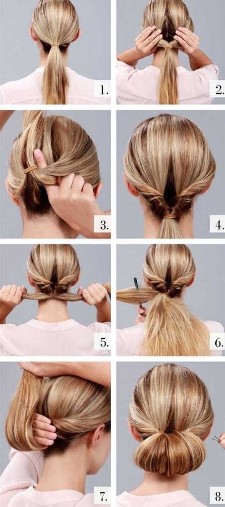 Easy Updo Hairstyles For Medium Hair Style And Beauty