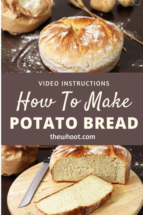 Homemade Artisan Potato Bread Recipe The Whoot Potato Bread Homemade Bread Recipes Easy