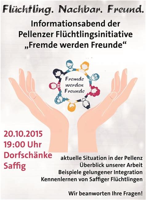 „fremde Werden Freunde“