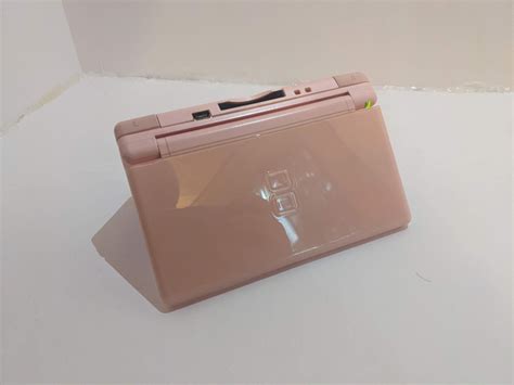 Nintendo Ds Lite Pink Bundle With Stylus And Charger Excellent
