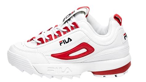 Fila Disruptor Ii Cb Low White Red Where To Buy Undefined The