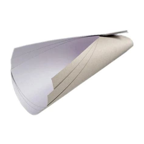 350 Gsm Single Coated Grey Back Duplex Paper Size Customized At Best