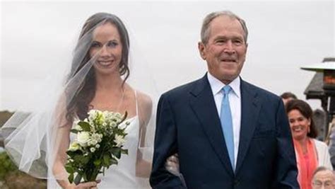George W Bush Daughter Barbara Secretly Married In Maine Wedding