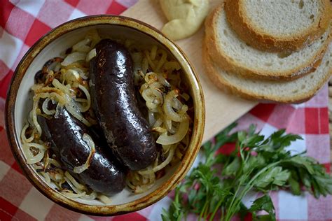 How To Prepare A Polish Blood Sausageblack Pudding Kaszanka Kiszka