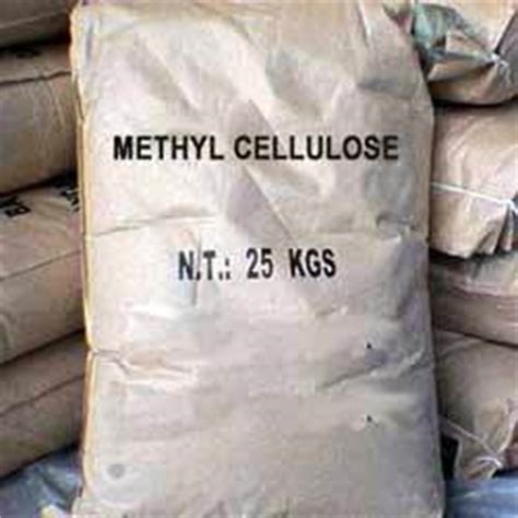 Methylcellulose is more commonly used as a thickener for foodstuffs Properties of Methyl Cellulose