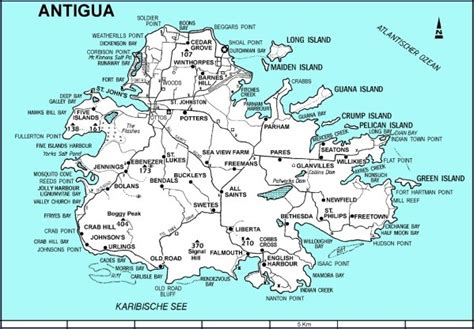 Antigua On Map Of World Colorado Map