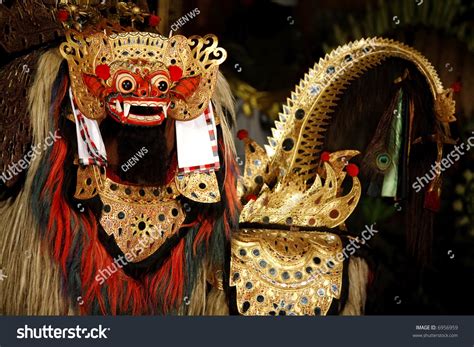 Barong Character In Traditional Balinese Theater Stock Photo 6956959