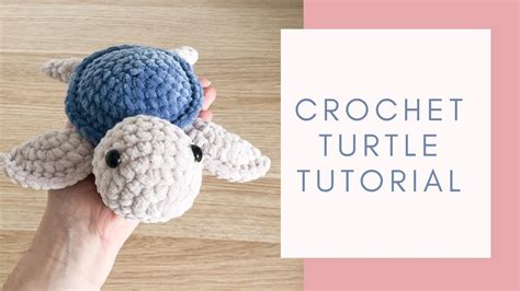 Turtle Crocheted Stuffed Animal Amigurumi Sea Turtle Plushie