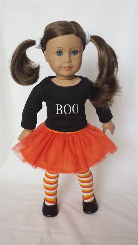 Boo American Girl Doll Halloween Outfit With Shoes American Girl