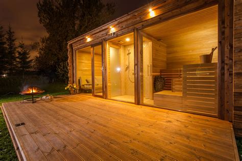 The New Hype Airbnb Prefab Modules Katuseu Sauna House Sauna
