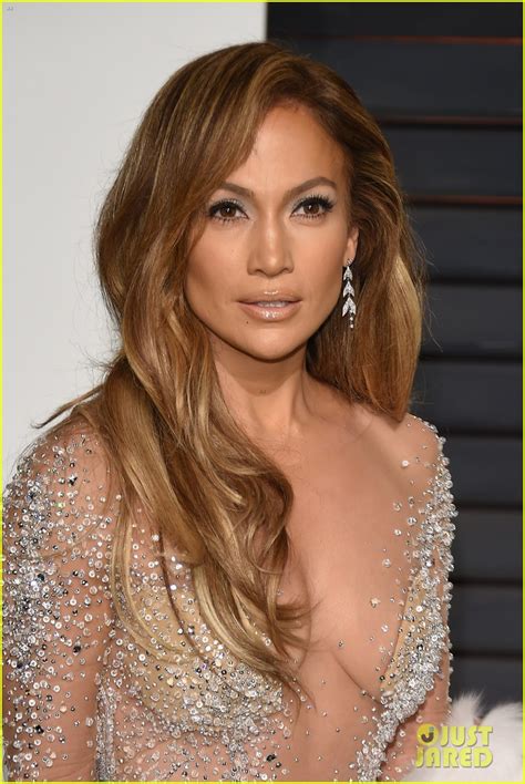 Jennifer Lopez Stuns In Sheer Dress At Oscars After Party 2015 Photo
