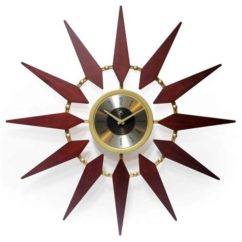 Infinity Instruments Orion Starburst Wall Clock At