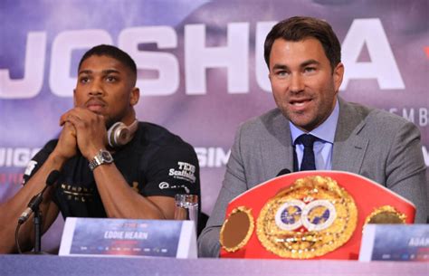 Eddie Hearn Names The Top Three Boxing Fights He Has Promoted