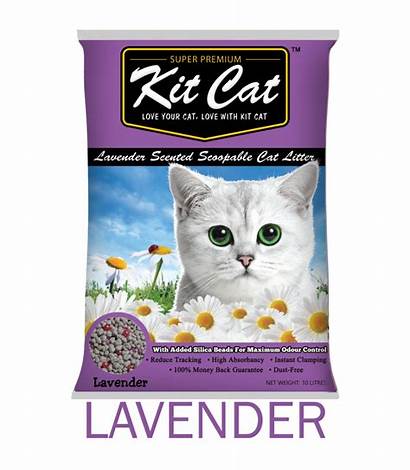 Litter Cat Unscented Kit Scoopable Scented Lavender